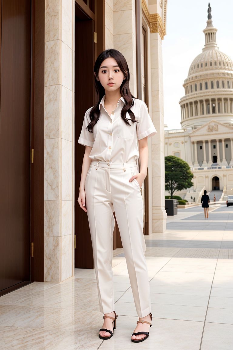 36350-1254964879-_lora_emi_kurita_obj20_0.5_, full_body, standing, sandals, (shirt), pants, (us capitol), (emi_kurita_ 1.3), perfect face, (conta..jpg